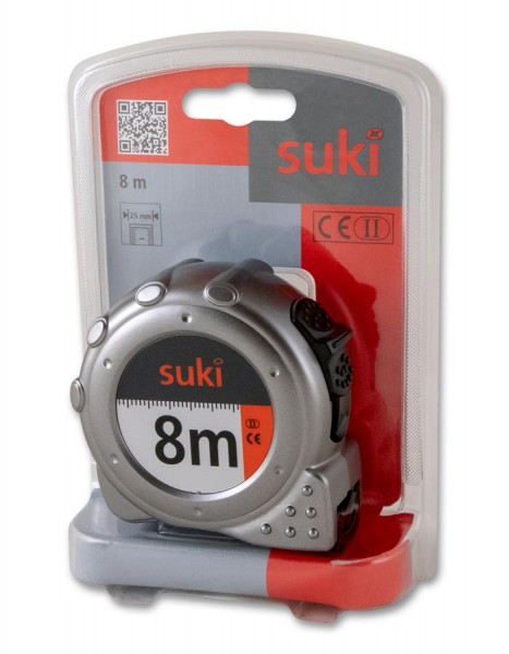 suki Bandmaß 8mx25mm silber